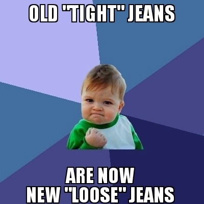 As a guy who has lost lbs this is a win