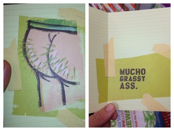 As a Hispanic I was tempted to get this thank you card for an American friend who hosted me