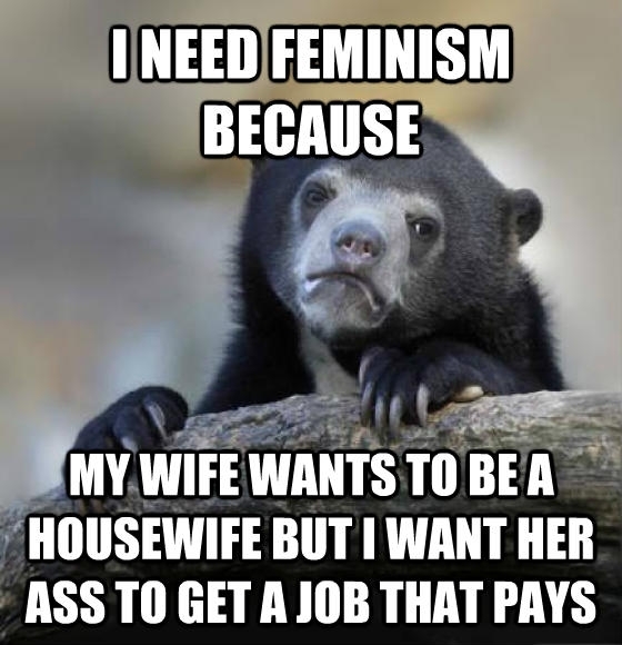 As a man I need feminism because