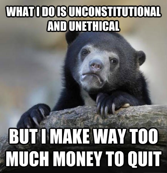 As a military contractor working with UAVs this is my confession I sometimes have trouble sleeping at night