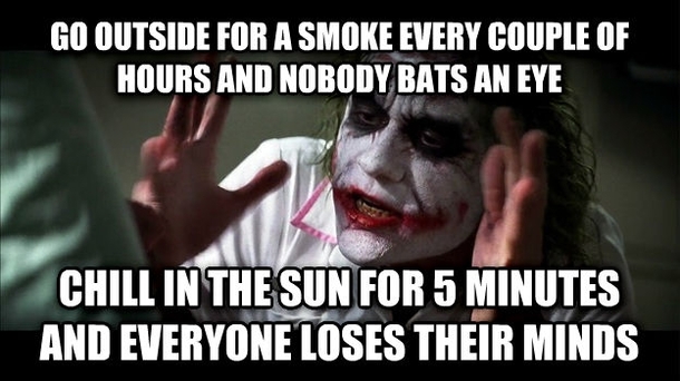 As a non smoker this really rustles my jimmies