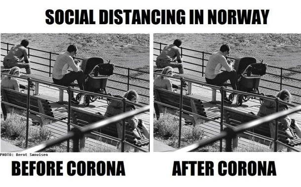 As a Norwegian this whole pandemic hasnt changed much