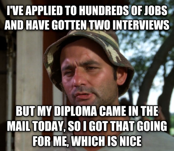 As a Recent Graduate