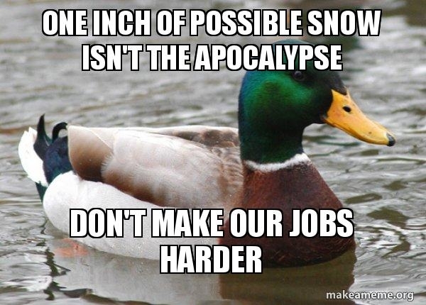 As a retail  worker in the south I think I speak for all of us