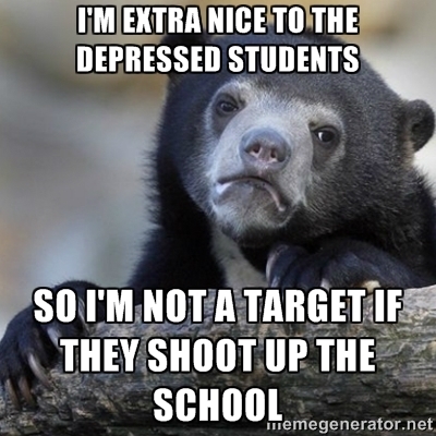 As a teacher you can never be too careful