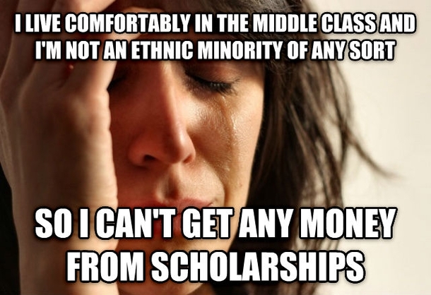 As an average American applying to schools