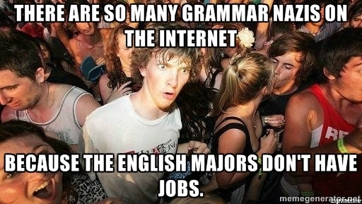 As an English Major I feel no guilt in this revelation