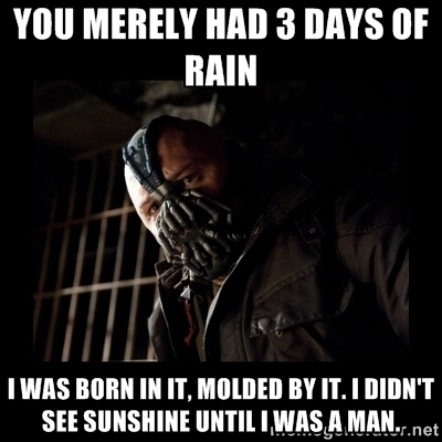 As an Irishman in Arizona when I hear people complaining about El Nio