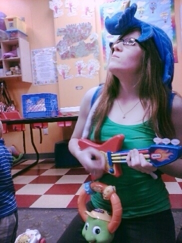 As daycare teachers this is about as majestic as we come