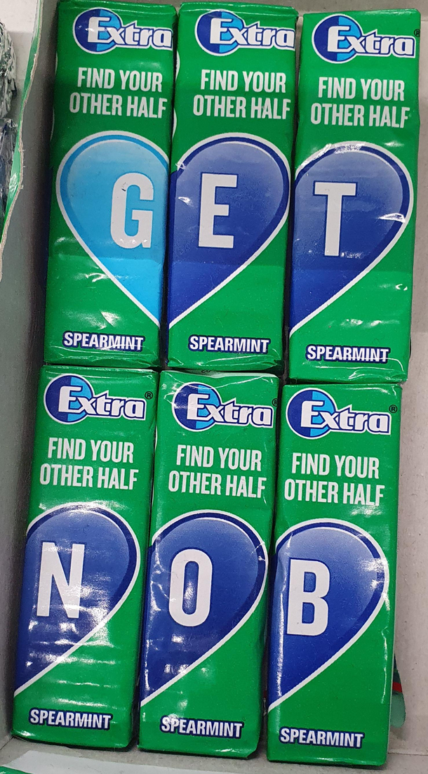As found in the local supermarket Nicely done