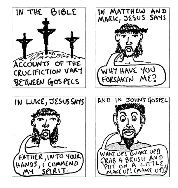 As its Good Friday heres my  comic about the crucifixion