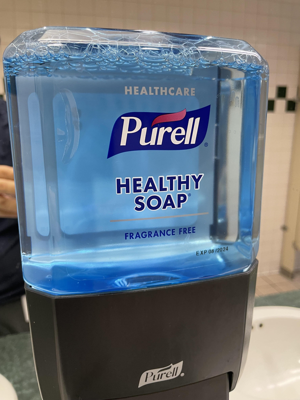 As opposed to that unhealthy stuff other bathrooms use