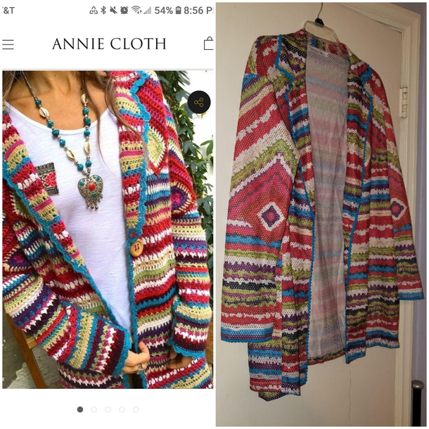 As requested a full photo of the MID-WEIGHT KNIT SWEATER I ordered