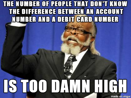 As someone that works in a bank
