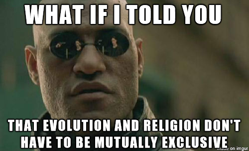 As someone who believes in both without his head exploding