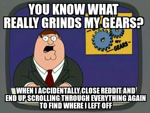 As someone who browses reddit on their phone this really gets to me