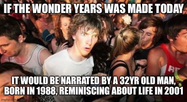 As someone who watched this show when I was  few moments in life have made me feel older than this realization