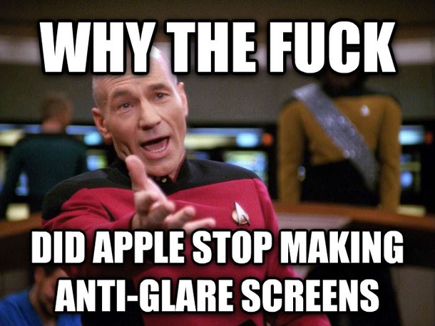 As the sun blackens my screen