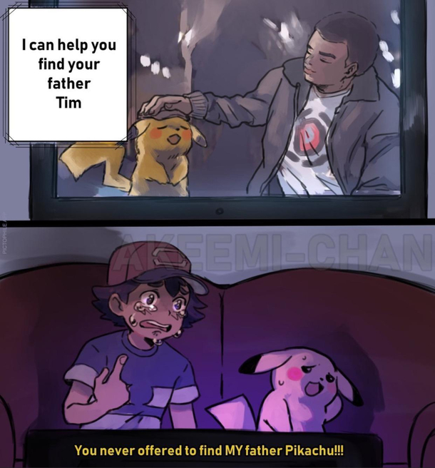 Ash uses Sob Its super effective