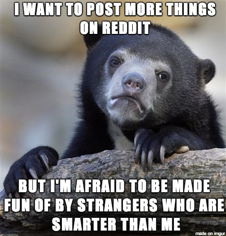 Ashamed lurker