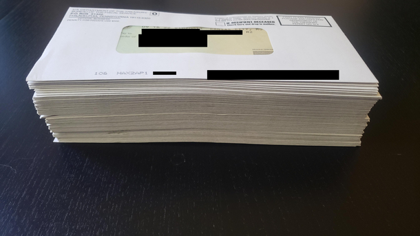 Asked for a refund on college loan payments - I received  separate checks