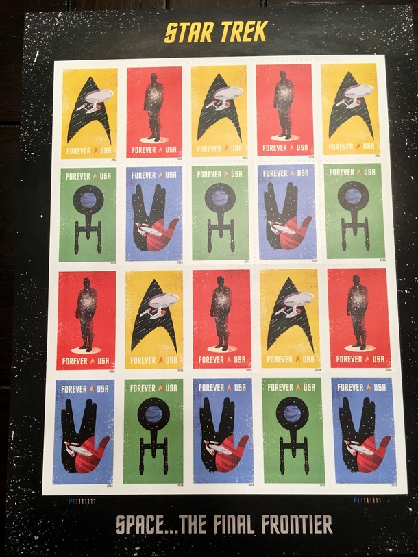 Asked for Star Wars stamps at the post office Lady at the counter came back all excited and said its my lucky day I got the last set