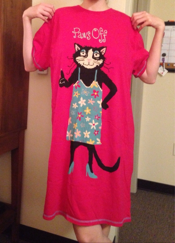 Asked my girlfriend to buy some sexy lingerie this is what she came home with