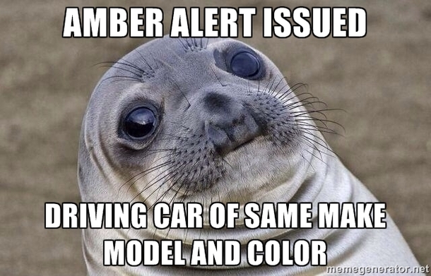 At a stoplight all of the cars around me got the text message at the same time