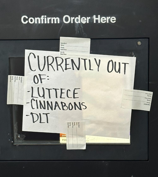 At a Taco Bell in the middle of no where