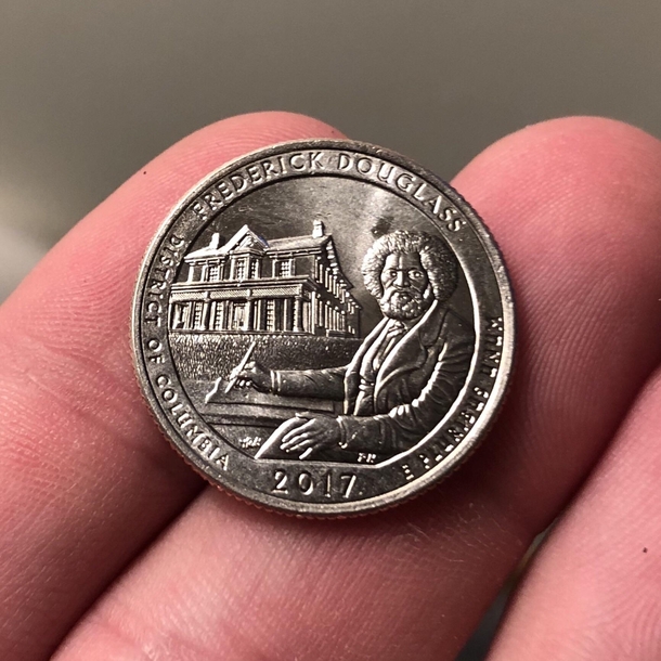At first glance I thought this was a Bob Ross Quarter