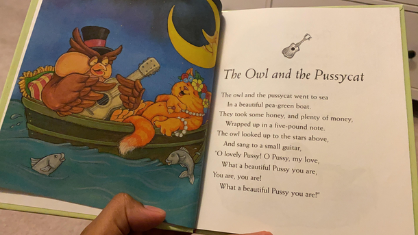 At first it was an innocent childrens book Then it got interesting