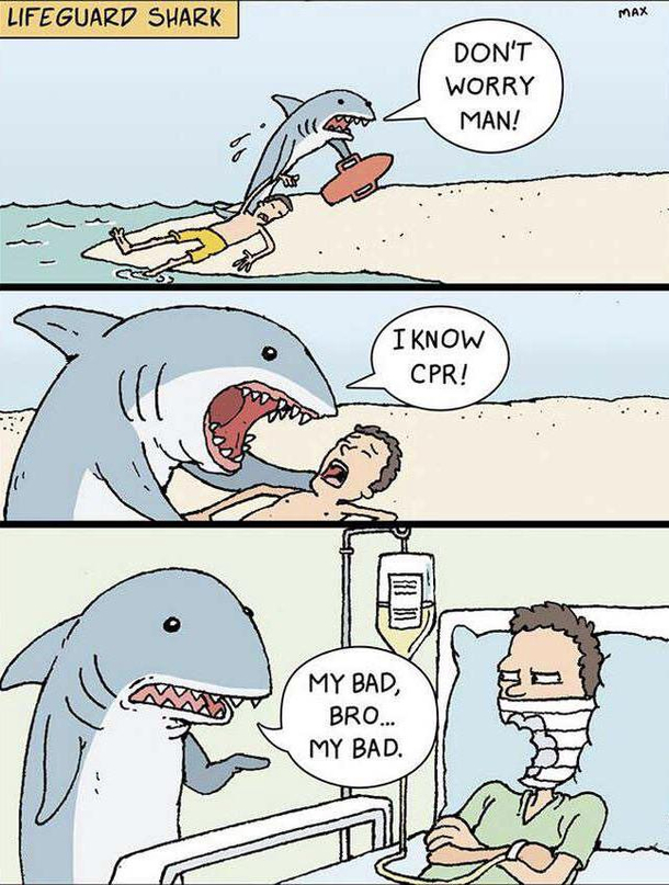 At least he survived