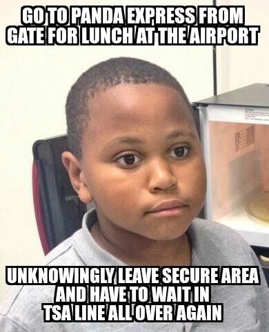 At least I still made my connecting flight