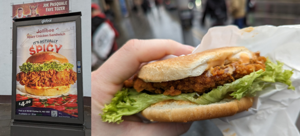 At least it was spicy i guess