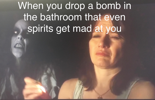At least she lit a match