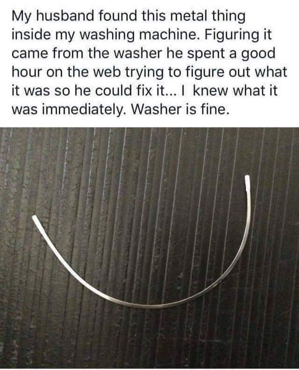 At least the washer is fine