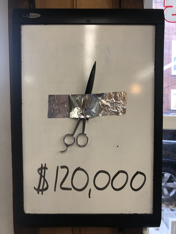 At my local barbershop