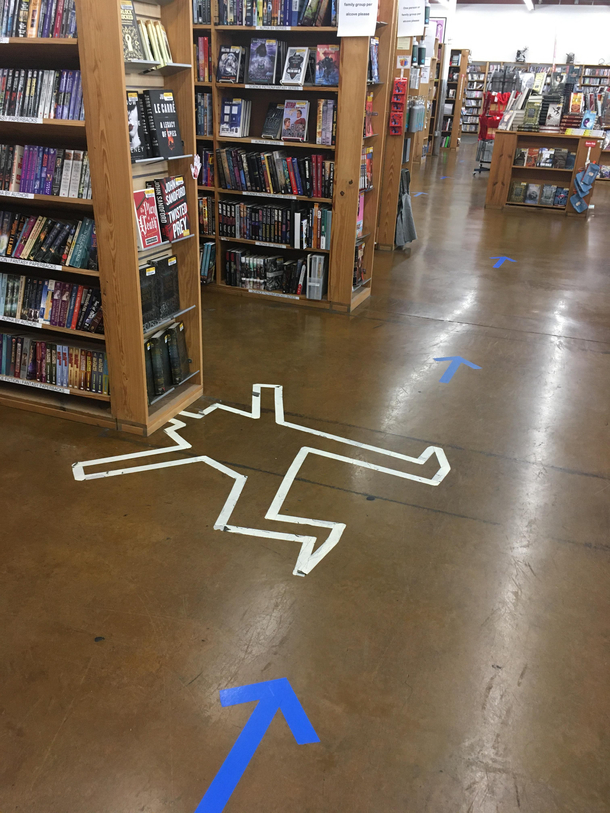 At my local bookstore enjoy