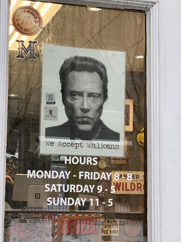 At the barbershop in Ottawa