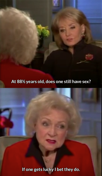At  years old does one still have sex