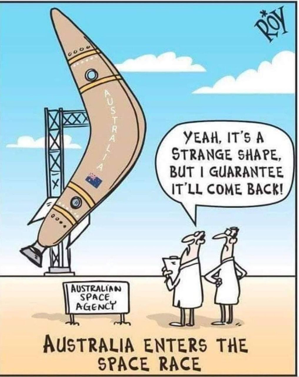 Australia enters the space race