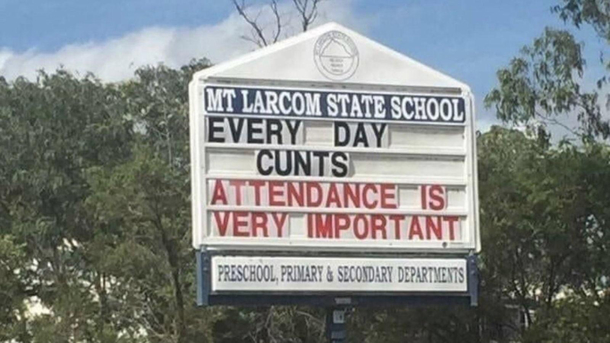 Australian school pulls no punches on the importance of staying in school