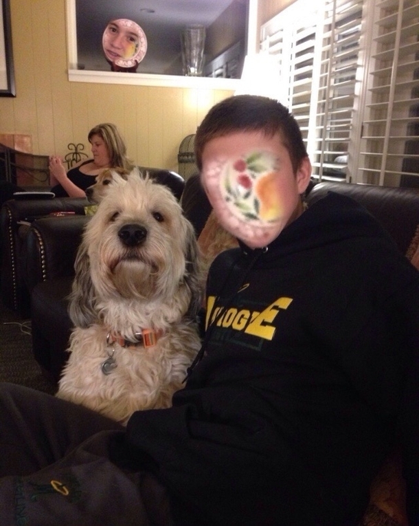 Automatic face swap with my dog went amazing
