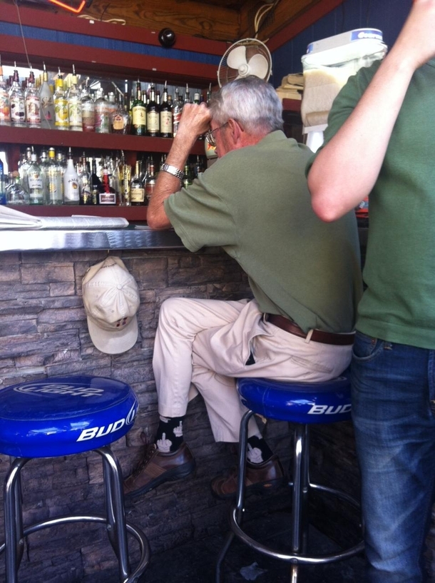 Awesome old man - when you see it