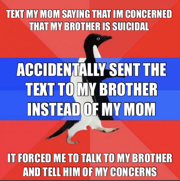Awkward silence