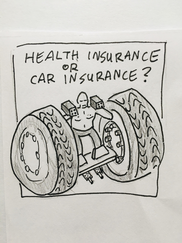 Axel is an insurers nightmare