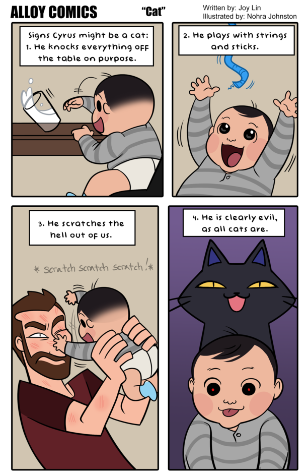 Babies vs Cats Yes I had cats and yes I loved them despite everything