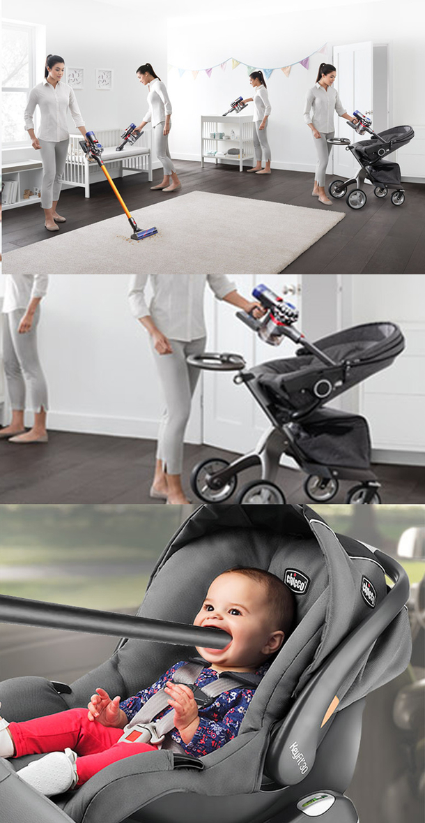 Baby crying a lot Dyson has a solution