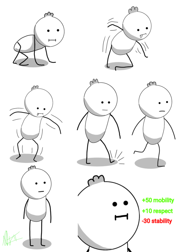 Baby level up