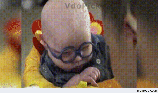 Baby Smiles Seeing mommy